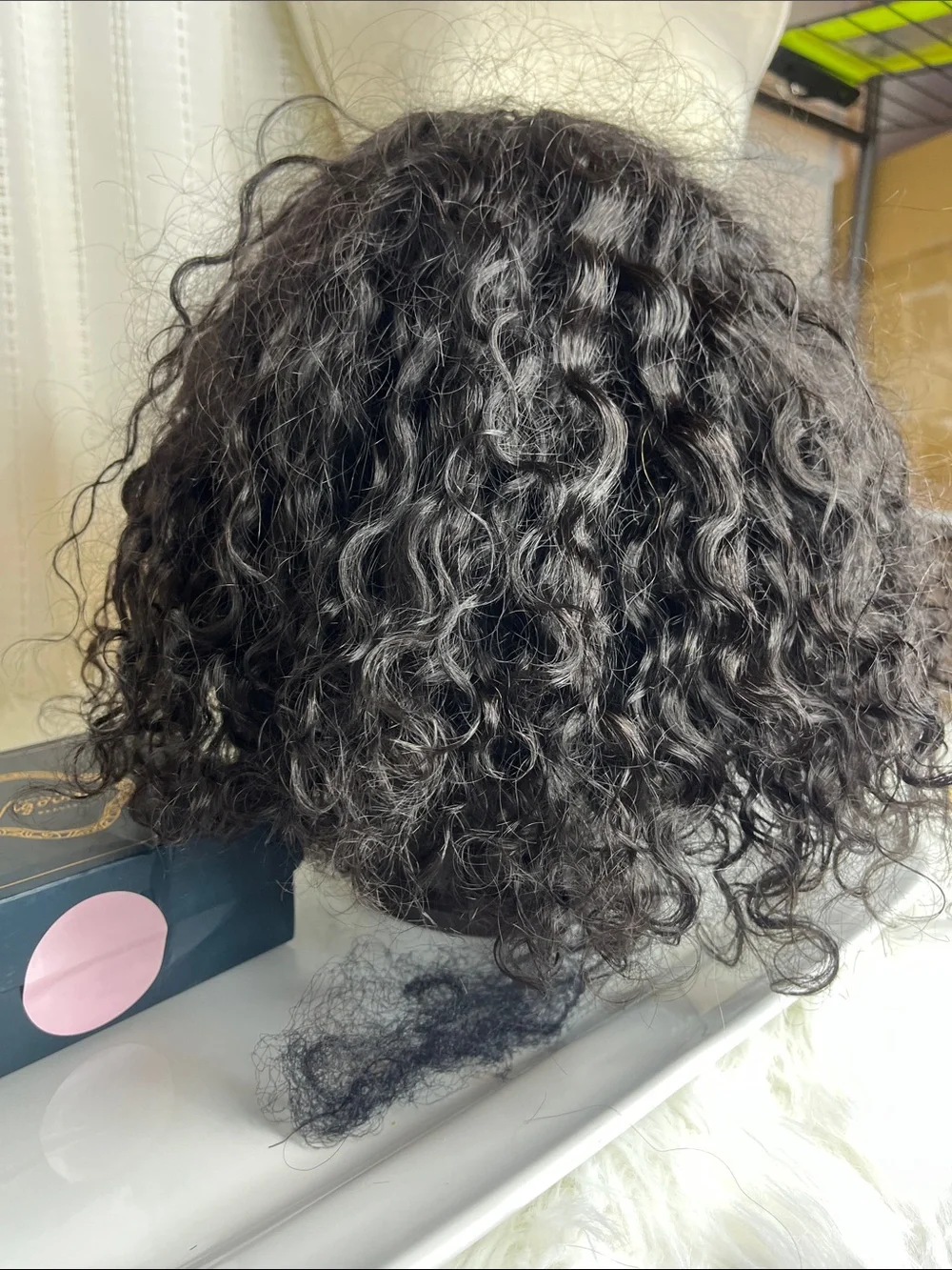 Curly Wool Wig 12